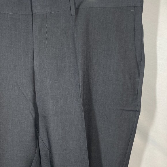 NWT Size 42x30 Kenneth Cole Grey Dress Pants - Picture 4 of 8